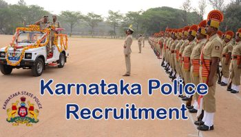 Karnataka State Police Recruitment 2016