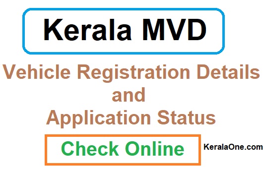 Kerala MVD Check vehicle registration details