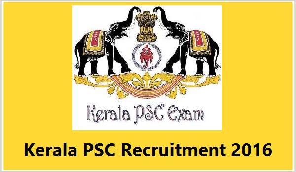Kerala PSC HSS Teachers Recruitment 2016