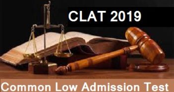 CLAT Application Form 2019