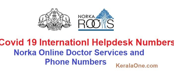 NORKA COVID Helpline Numbers