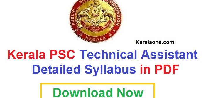 Technical Assistant Syllabus